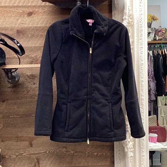 Lilly Pulitzer Grace Jacket Black Size Small - Picture 3 of 6